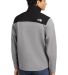 The North Face A552Z     Castle Rock Soft Shell Ja in Mid grey back view