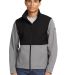 The North Face A552Z     Castle Rock Soft Shell Ja in Mid grey front view