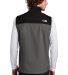 The North Face A5542     Castle Rock Soft Shell Ve in Asphalt grey back view