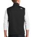 The North Face A3LGZ     Ridgewall Soft Shell Vest in Tnf black back view