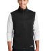 The North Face A3LGZ     Ridgewall Soft Shell Vest in Tnf black front view