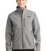The North Face A3LGT     Apex Barrier Soft Shell J in Tnf med gry he front view