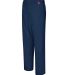 Bulwark QP10 iQ Endurance Work Pants - Canvas in Navy - 32i side view