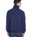 8921 Men's UltraClub® Adventure All-Weather Jacke in Navy/ charcoal back view