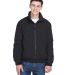 8921 Men's UltraClub® Adventure All-Weather Jacke in Black/ black front view