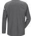 Bulwark QT32T Flame Resistant Long Sleeve Shirt -  in Charcoal back view