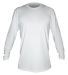 Anetik MVLPRL8 Low Pro Tech Long Sleeve T-Shirt in White heathered front view