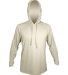 Anetik MVLPRH8 Low Pro Tech Hooded Long Sleeve T-S in Stone heathered front view
