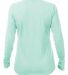 Anetik WSBRZL0 Women's Breeze Tech Long Sleeve T-S in Seafoam heathered back view