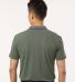Anetik MPTNTS0 Transit Tech Polo in Dark olive heathered back view