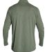 Anetik MVQTRL9 Low Pro Quarter-Zip in Dark olive heathered back view