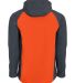 Holloway 229157 Raider Hooded Soft Shell Jacket in Carbon print/ orange