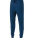 Holloway 229548 Fleece Joggers in Navy front view