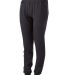 Holloway 229748 Women's Fleece Joggers in Carbon heather front view