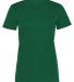 Holloway 222820 Women's Momentum V-Neck T-Shirt in Dark green front view