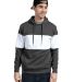 Holloway 229563 All-American Fleece Colorblocked Hooded Sweatshirt Catalog catalog view