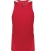 Holloway 221035 PR Max Track Jersey in Scarlet/ white front view