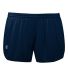 Holloway 221336 Women's PR Max Track Shorts in Navy front view