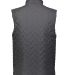 Holloway 229513 Repreve® Eco Quilted Vest in Carbon back view