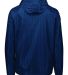 Holloway 229554 Range Hooded Packable Quarter-Zip  in Navy back view