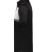 Holloway 222576 Prism Bold Polo in Black/ white side view