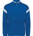 Holloway 229579 Limitless Full-Zip Jacket in Royal/ white/ royal front view