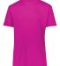 Holloway 222819 Youth Momentum T-Shirt in Power pink front view