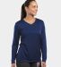 Holloway 222824 Women's Momentum Long Sleeve V-Neck T-Shirt Catalog catalog view