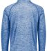 Holloway 222574 Electrify CoolCore® Quarter-Zip P in Royal heather back view