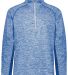 Holloway 222574 Electrify CoolCore® Quarter-Zip P in Royal heather front view
