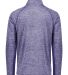 Holloway 222574 Electrify CoolCore® Quarter-Zip P in Purple heather back view