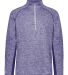 Holloway 222574 Electrify CoolCore® Quarter-Zip P in Purple heather front view