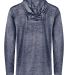 Holloway 222589 Electrify CoolCore® Hooded Pullov in Navy heather back view