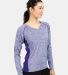 Holloway 222770 Women's Electrify CoolCore® Long Sleeve V-Neck T-Shirt Catalog catalog view