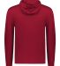 Holloway 222698 Eco Revive™ Youth Ventura Soft K in Scarlet back view