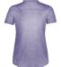 Holloway 222772 Women's Electrify CoolCore® Polo in Purple heather back view