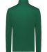Holloway 222140 CoolCore® Quarter-Zip Pullover in Dark green back view