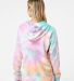 MV Sport W1162 Women’s Courtney Burnout V-Notch  in Rainbow sorbet back view
