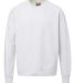 MV Sport 17116 Vintage Fleece Raglan Crewneck Swea in Ash grey front view