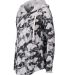 MV Sport W17122 Women's Angel Terry Nora Pullover in Greyscale tie dye side view