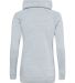 MV Sport W20155 Women’s Space-Dyed Cowl Neck Swe in Light blue back view
