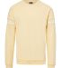 MV Sport 23404 Donovan Striped Crewneck Sweatshirt in Sun ray front view