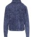 MV Sport W23119 Women's Mila Acid Wash Denim Terry in Denim back view