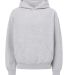 MV Sport 23153Y Youth Buddy Hooded Sweatshirt in Heather grey front view
