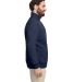 Nautica N17176 Anchor Fleece Quarter-Zip Sweatshir in Navy side view