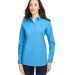 Nautica N17289 Women's Staysail Shirt in Azure blue front view