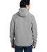 Nautica N17789 Wavestorm Hooded Soft Shell Jacket in Graphite back view