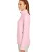 Nautica N17925 Women's Saltwater Quarter-Zip Pullo in Sunset pink side view