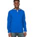 Nautica N17926 Stillwater Hooded Windbreaker in Royal front view
