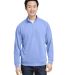 Nautica N17991 Sun Surfer Supreme Quarter-Zip Swea in Vintage mavi front view